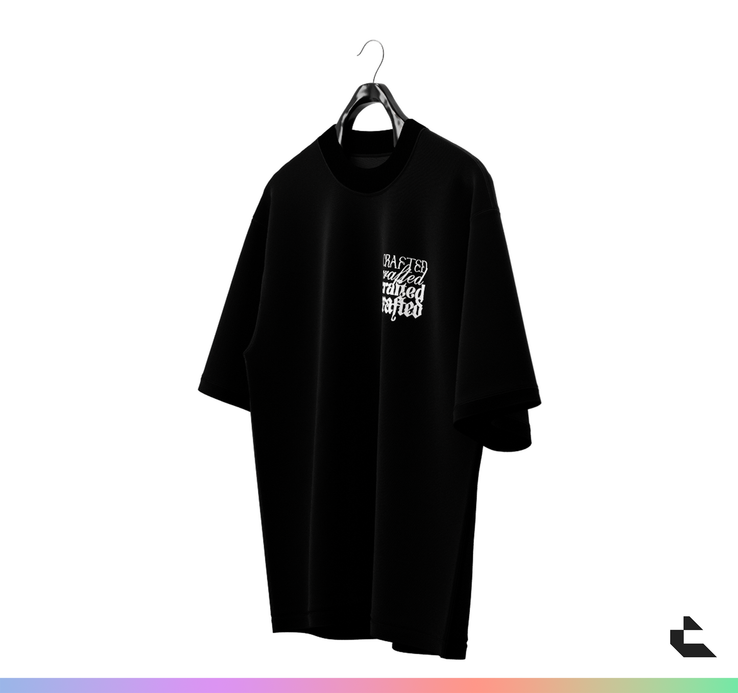 Text Stack Tee