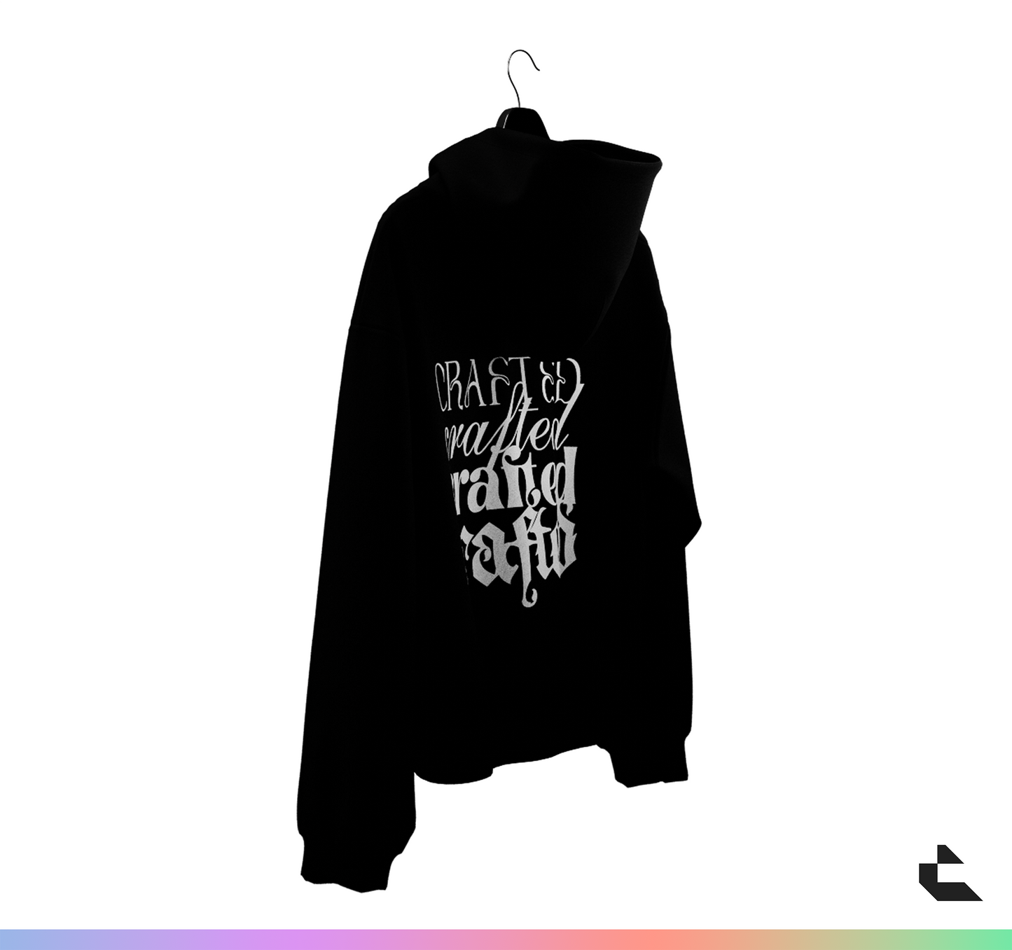 Text Stack Hoodie