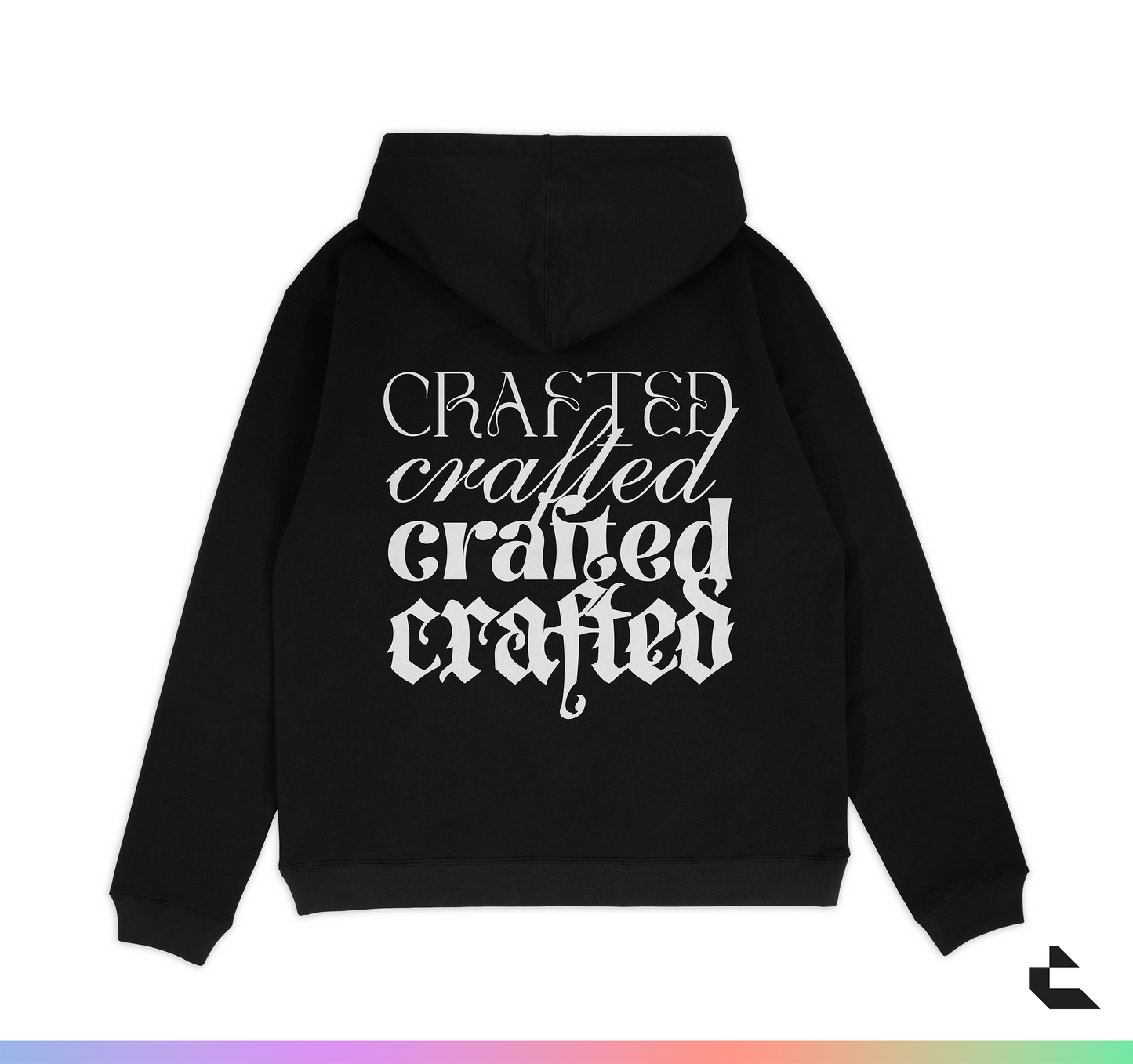 Text Stack Hoodie