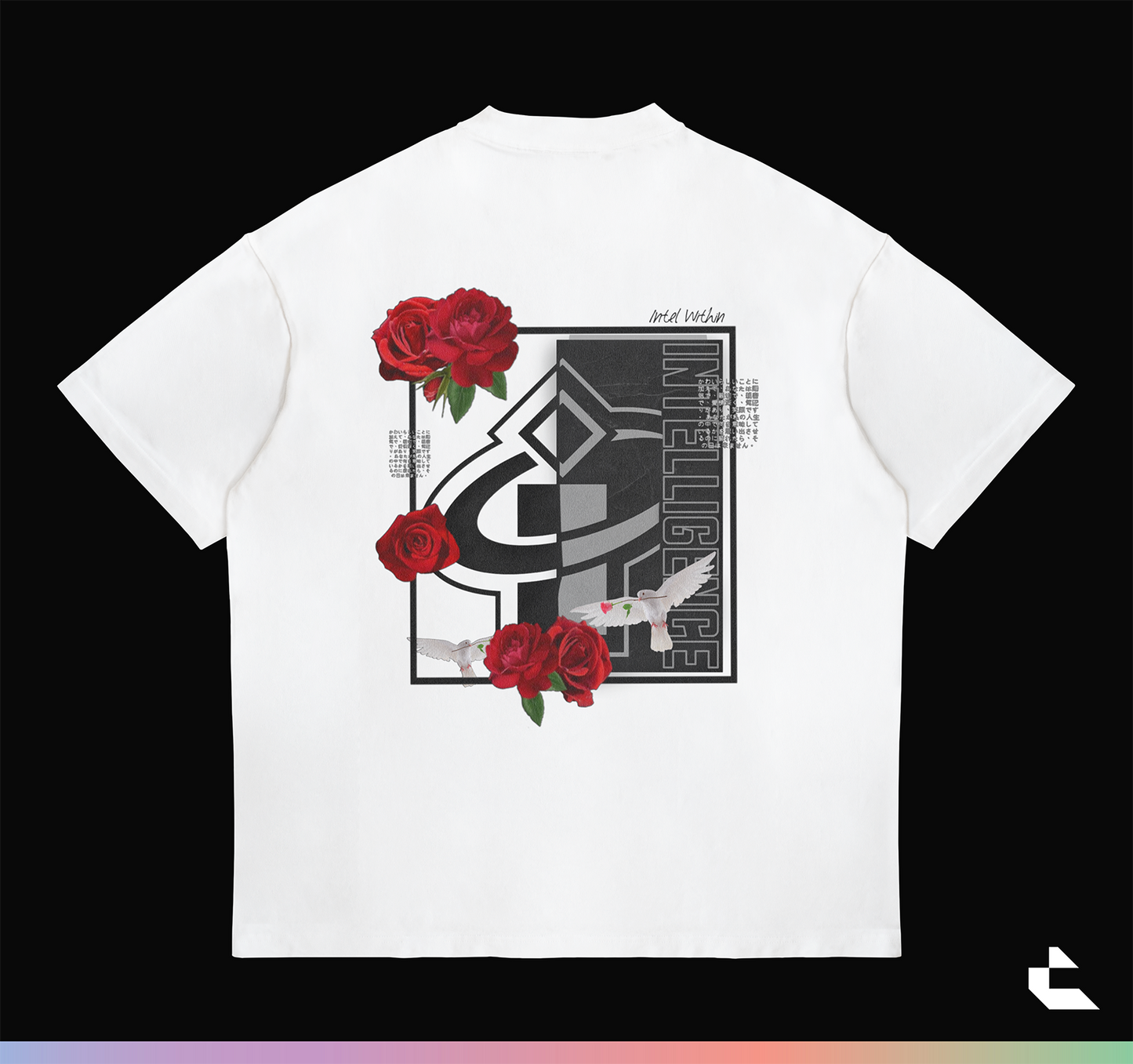 Intelligence Roses Tee