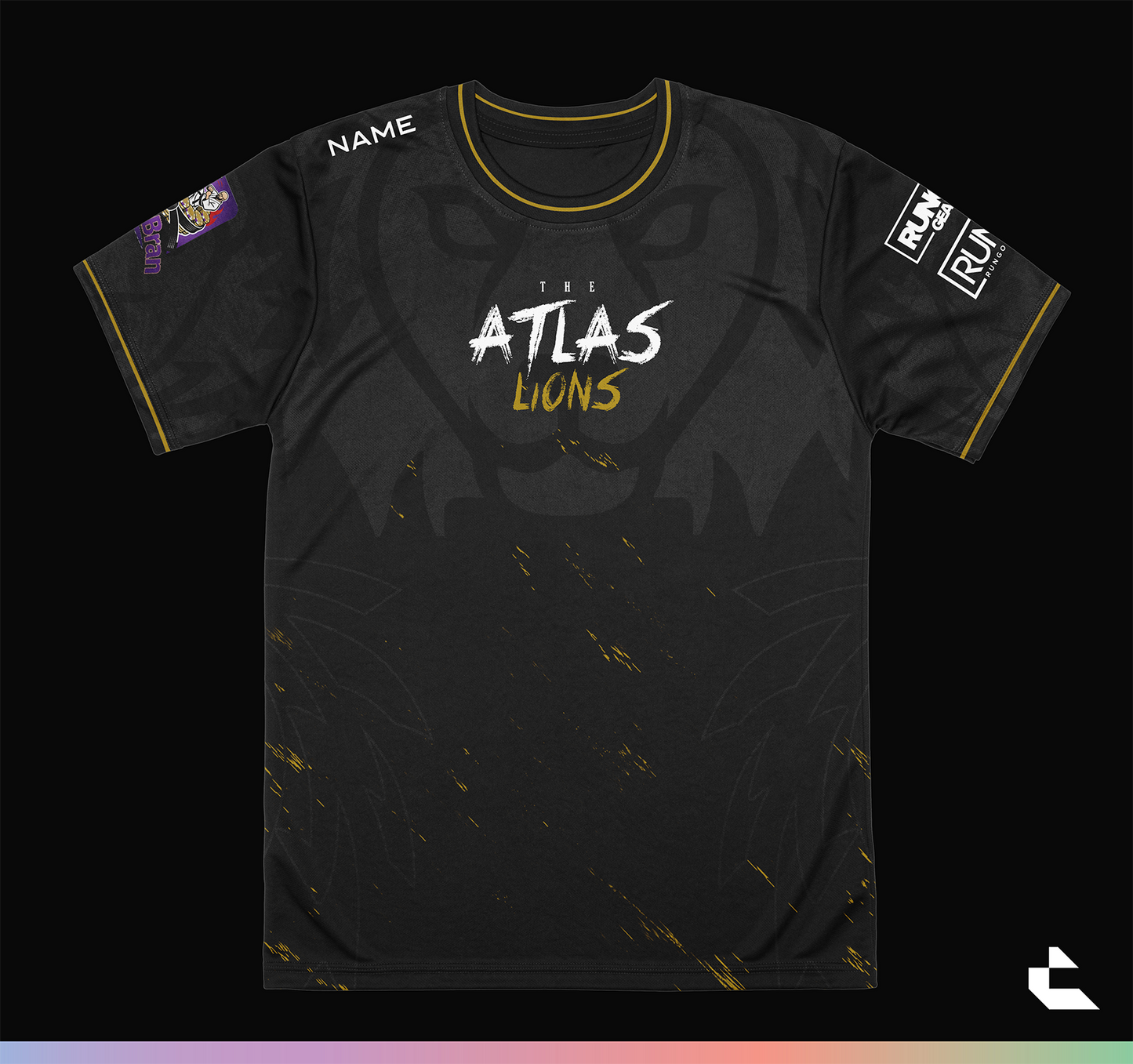 2026 Atlas Lions Jersey - Black