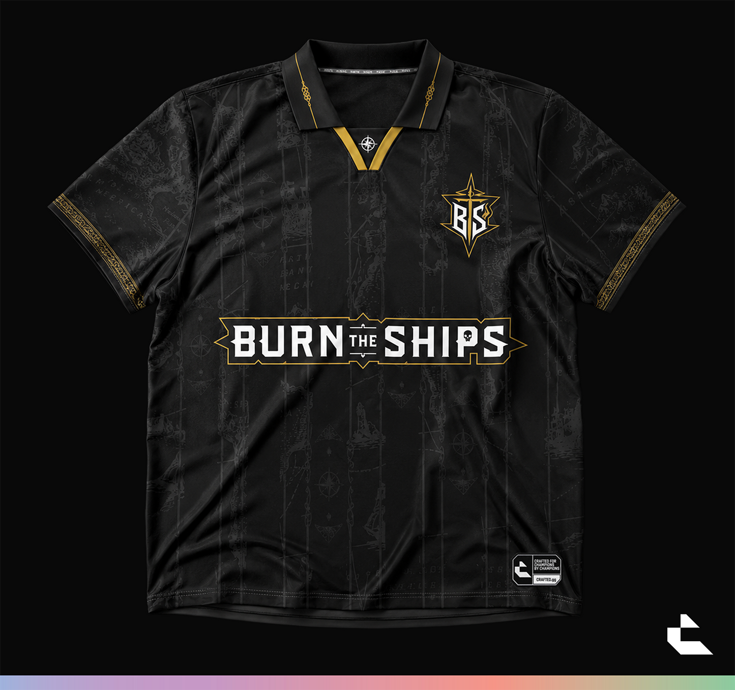 2026 Burn The Ship Jersey - Black