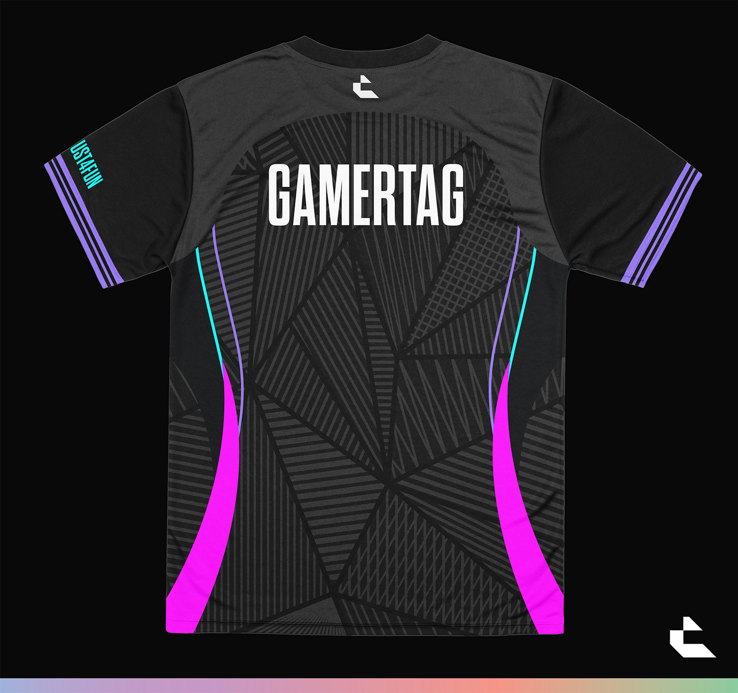 2026 Retro For Fun Esports Jersey - Black
