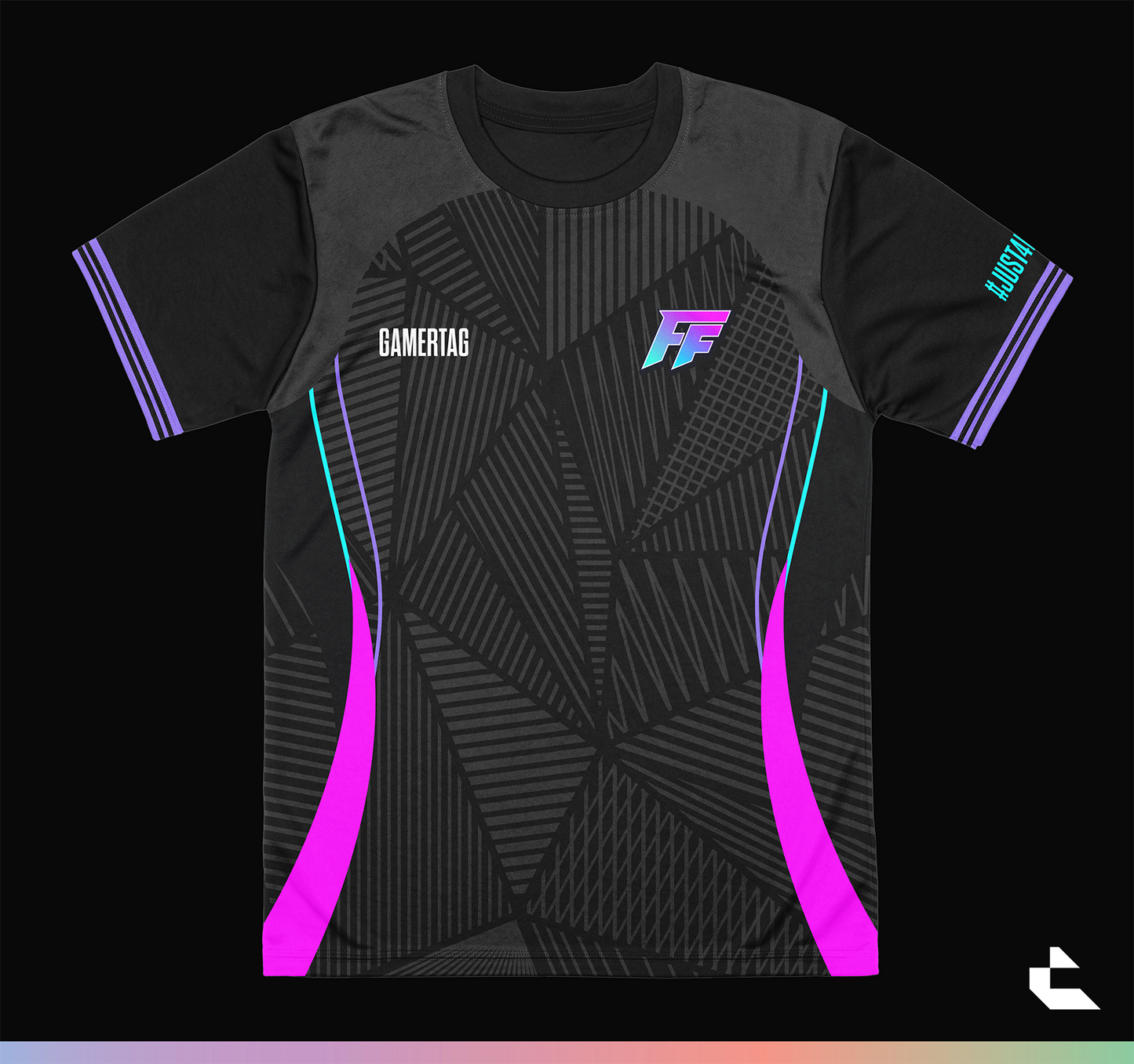 2026 Retro For Fun Esports Jersey - Black