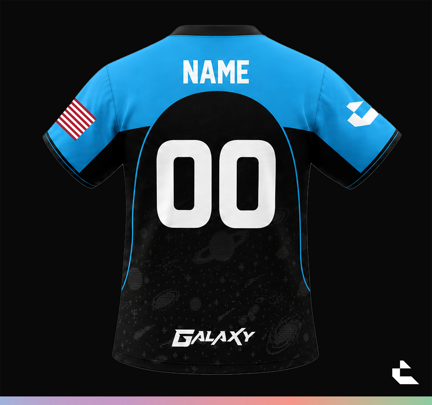2026 Galaxy Gaming Jersey - Black