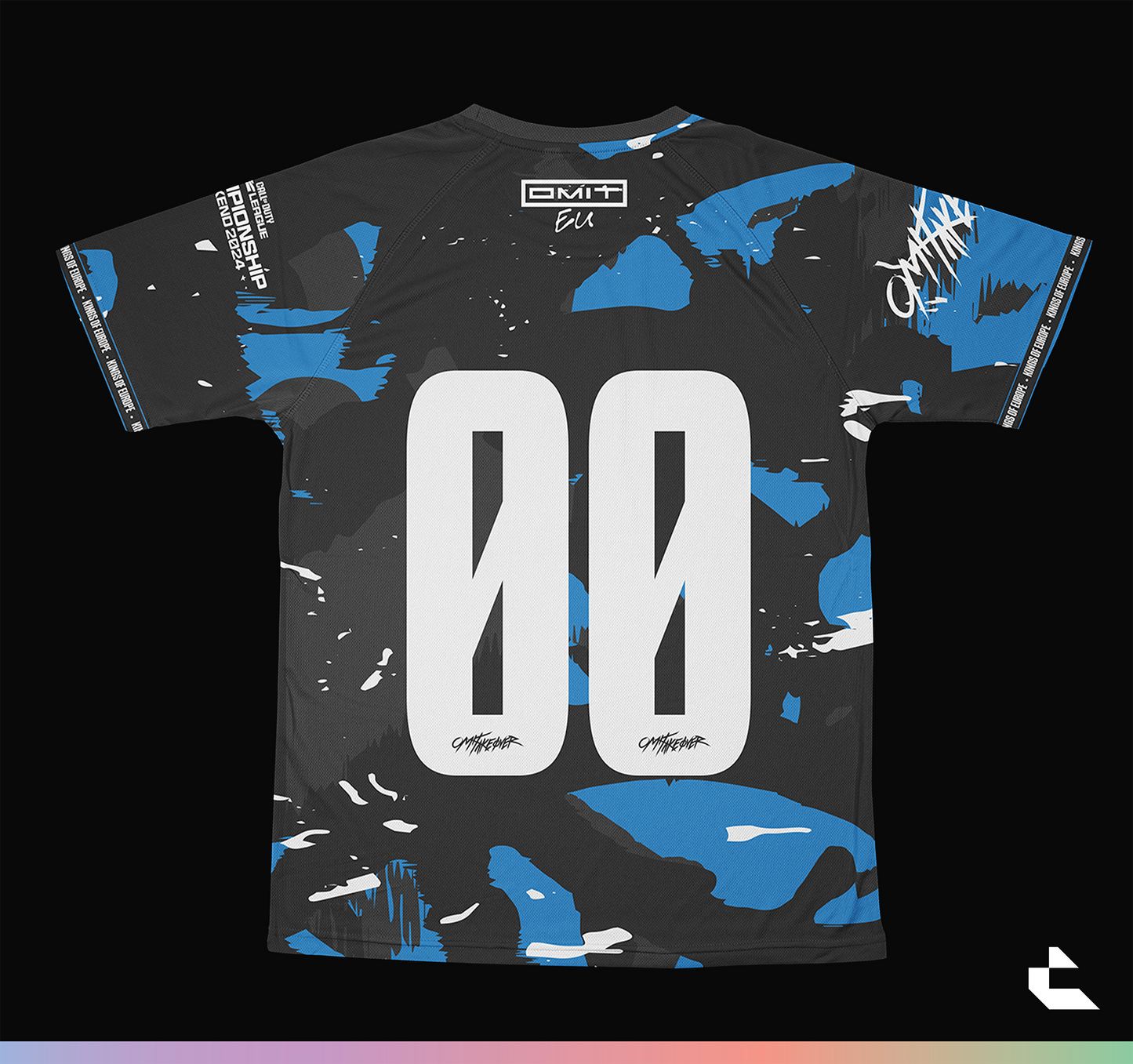 '24 OMiT EU Champs Jersey - Black