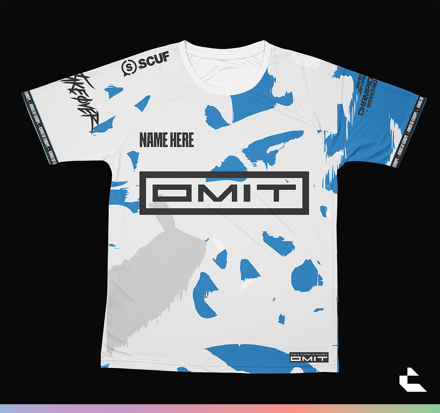 '24 OMiT EU Champs Jersey - White