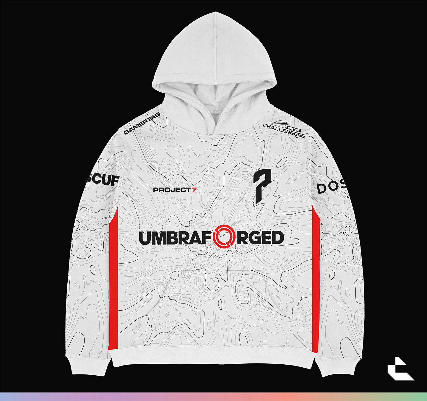 2026 Project 7 Hoodie - White