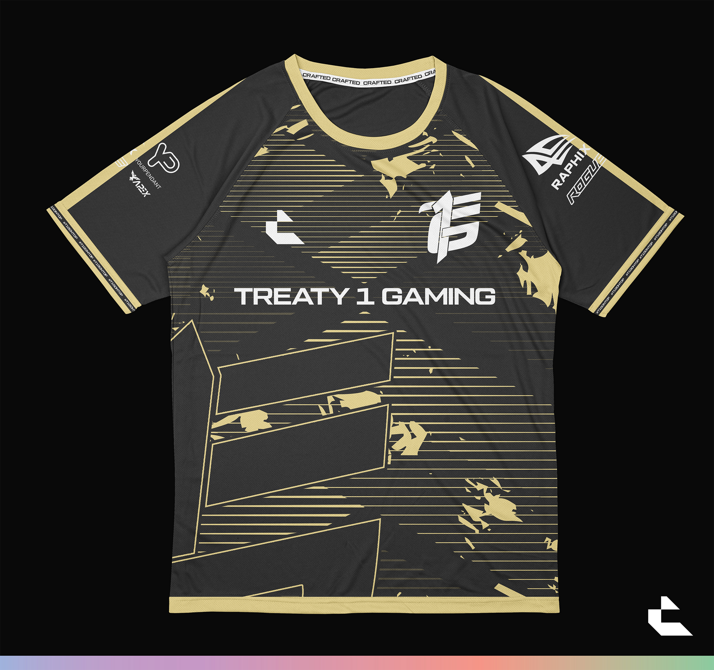 2025 Treaty 1 Gaming Jersey - Black