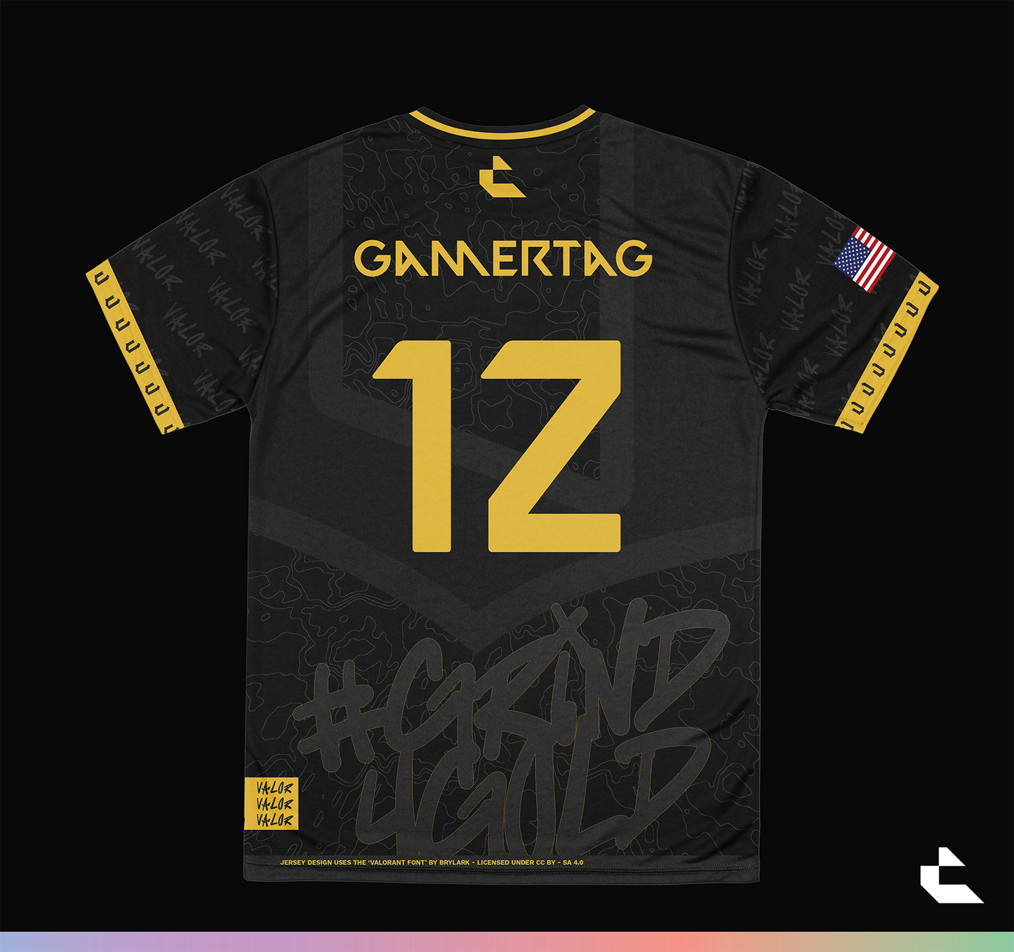 2025 Valor Jersey - Black