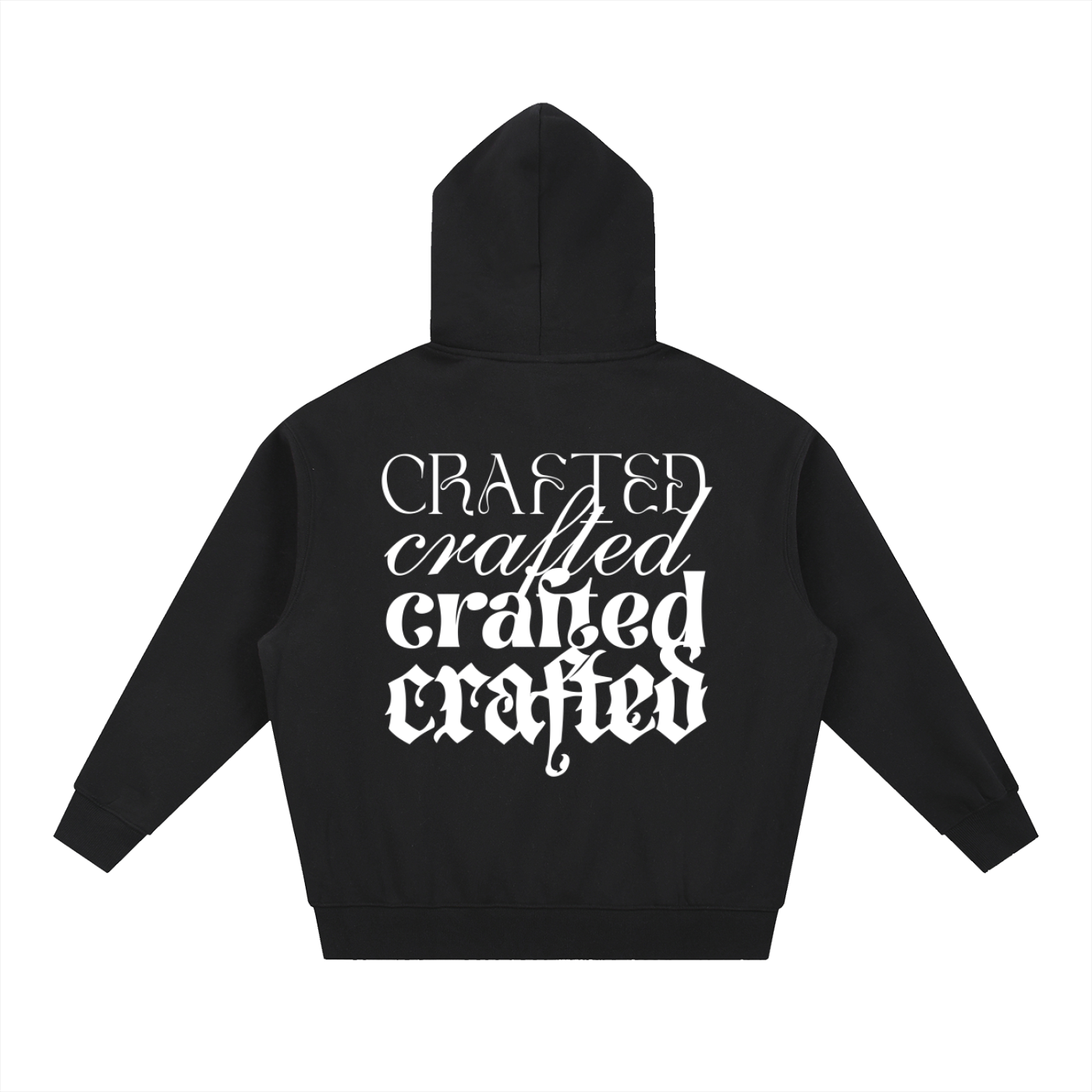 Essentials Text Stack Hoodie